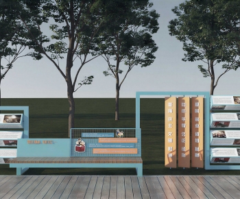 Modern Guide Board/bulletin Board-ID:922970874