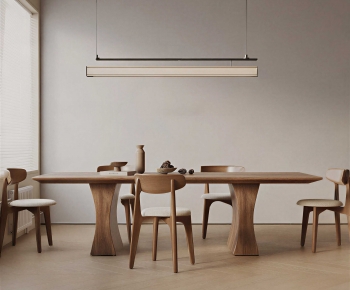 Modern Dining Table And Chairs-ID:595788004