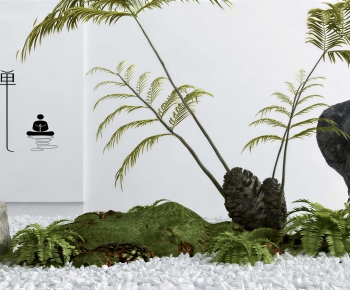 New Chinese Style Plant Landscaping-ID:863759573