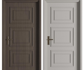 Simple European Style Single Door-ID:242202041