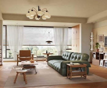 Modern A Living Room-ID:207222946