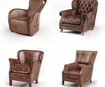 American Style Single Sofa-ID:744055996