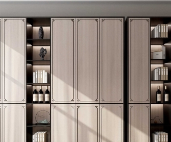 New Chinese Style Bookcase-ID:405291083