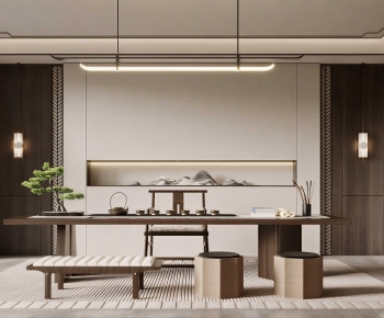 New Chinese Style Tea House-ID:663070784