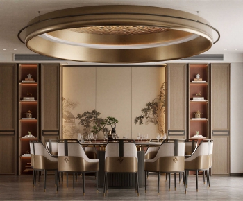 New Chinese Style Dining Room-ID:285682929