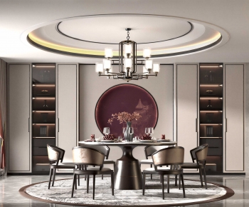 New Chinese Style Dining Room-ID:227133041