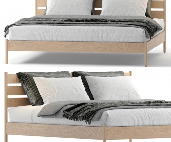 Modern Double Bed-ID:267304907