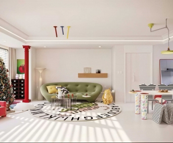 Modern A Living Room-ID:154519081