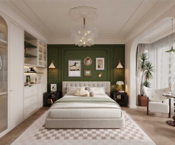 French Style Bedroom-ID:428464894