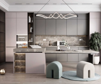 Modern Open Kitchen-ID:224859761