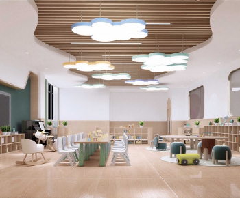 Modern Kindergarten Classrooms-ID:731297021