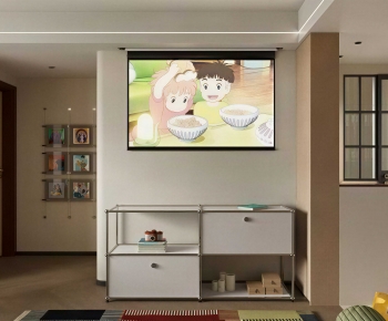 Modern A Living Room-ID:433995013