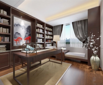 New Chinese Style Study Space-ID:489953049