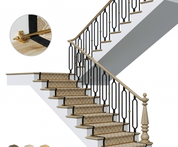 New Chinese Style Staircase-ID:476955892