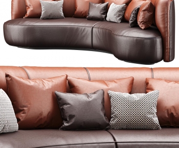 Modern Curved Sofa-ID:384423021