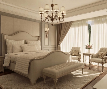 American Style Bedroom-ID:307831057