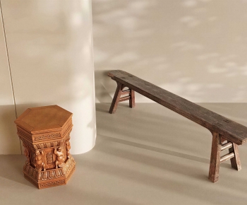 New Chinese Style Bench-ID:279331923