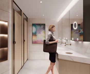 Modern Public Toilet-ID:890805014