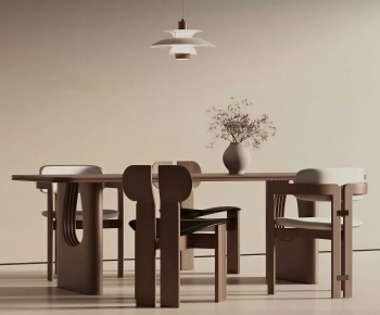 Modern Dining Table And Chairs-ID:844096908
