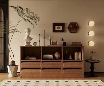 Modern Entrance Cabinet-ID:870390897