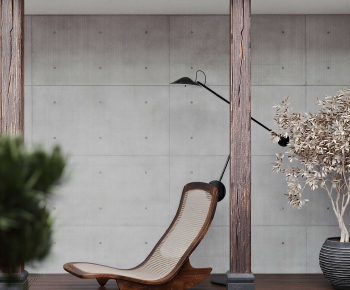 Wabi-sabi Style Recliner-ID:774732115