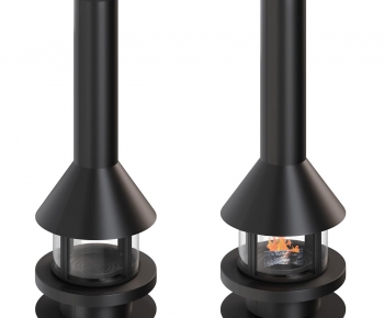 Modern Fireplace-ID:480446106