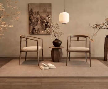 New Chinese Style Lounge Chair-ID:820770986