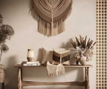 Wabi-sabi Style Console-ID:316684017