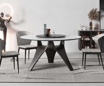Modern Dining Table And Chairs-ID:636523968