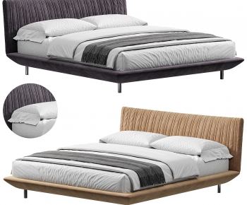 Modern Double Bed-ID:826149948