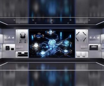 Modern Exhibition Hall-ID:151040083