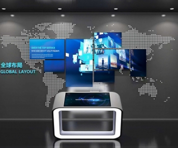 Modern Exhibition Hall-ID:368196963