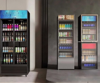 Modern Refrigerator Freezer-ID:424621114