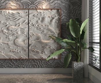 New Chinese Style Wall Decoration-ID:218352083