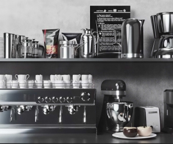 Modern Kitchen Electric Coffee Machine-ID:755386111