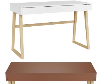 Modern Computer Desk And Chair-ID:174993049