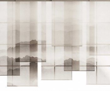 New Chinese Style Door Curtain-ID:174593932