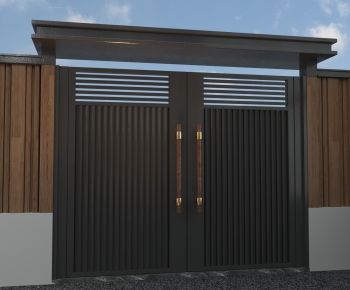 Modern Double Door-ID:777542119