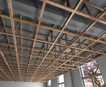 Modern Suspended Ceiling-ID:367306956