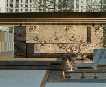 Modern Courtyard/landscape-ID:237977987