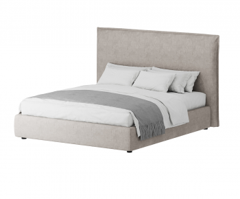 Modern Double Bed-ID:103214033