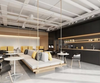 Modern Office Tea Room-ID:161088947
