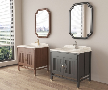 New Chinese Style Bathroom Cabinet-ID:565596102