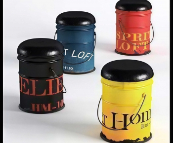 Industrial Style Stool-ID:953985937