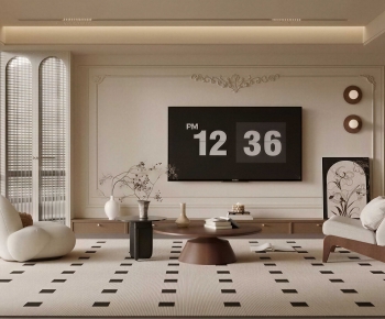 French Style A Living Room-ID:920984034