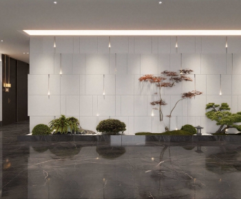 New Chinese Style Office Reception Desk-ID:355323081