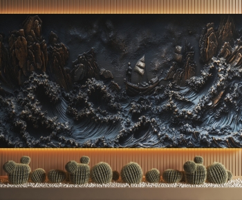 Modern TV Wall-ID:124876022