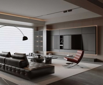 Modern A Living Room-ID:935126076