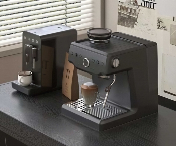 Modern Kitchen Electric Coffee Machine-ID:338737018