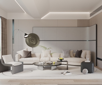 Modern A Living Room-ID:729270944